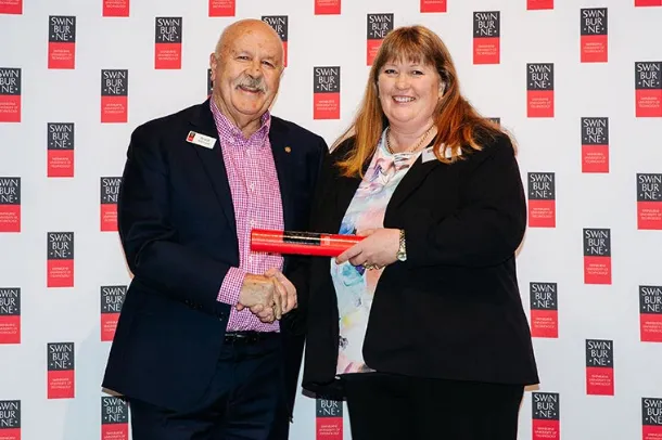 Beth-receiving-her-degree-at-the-Swinburne-University-graduation-ceremony-1